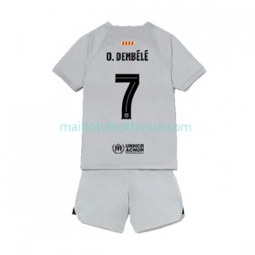 Maillot/Tenue FC Barcelone Ousmane Dembele 7 Enfant Troisieme 2022/2023